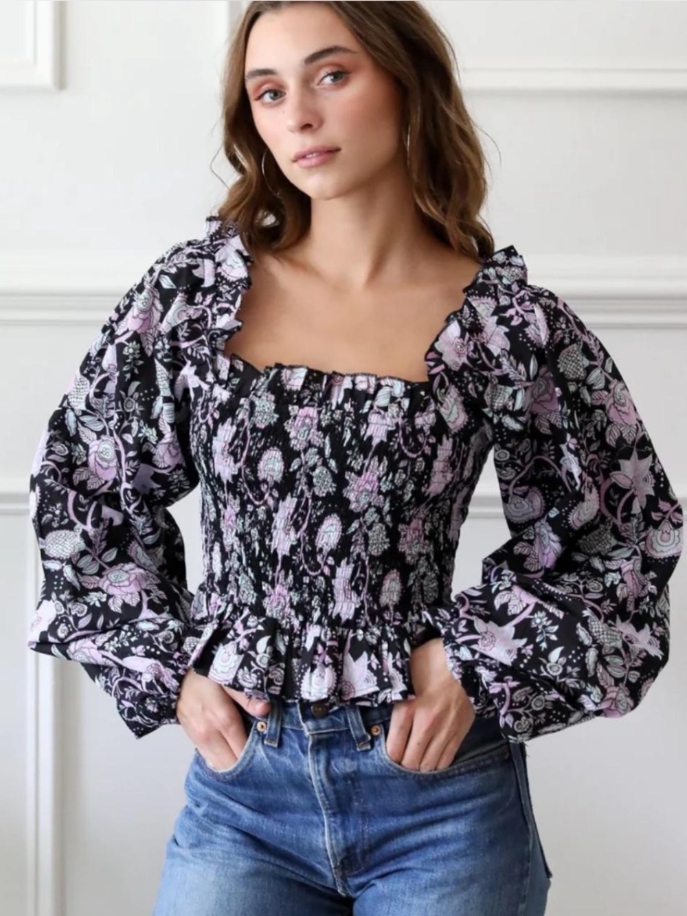 NWOT Mille CIRCE TOP IN TROPICAL NIGHT XS